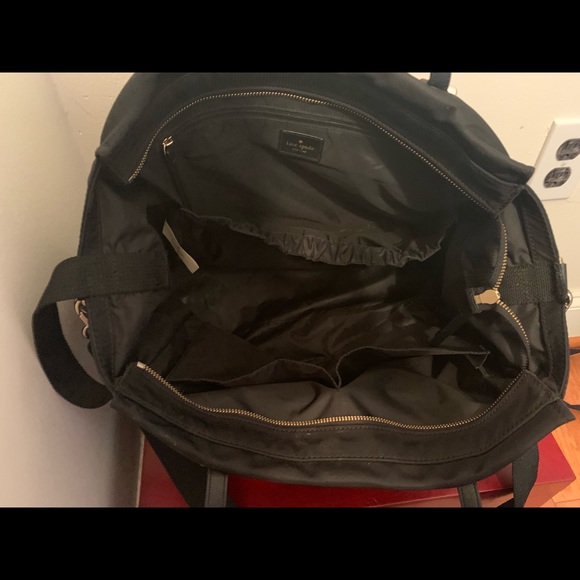 HUGE Black Kate Spade Tote. - Picture 4 of 4